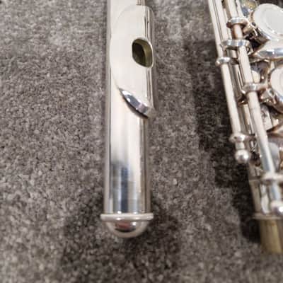 Kurioshi Vivace V11468 Silver/Gold Flute - Dual Finish - Very Good w/ Soft Case & Hard Case image 8