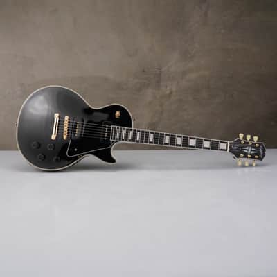 Epiphone Les Paul Custom Black w/ P90s Guitar Center w/ Case & Gig Bag #59252 image 1