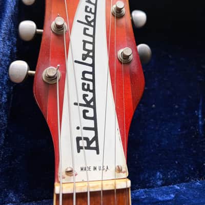 Stunning 1970 Rickenbacker 381 Fireglow w/ Original Case RARE image 16