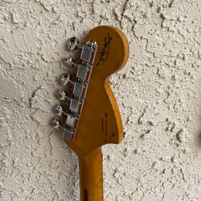 MJT Stratocaster Hardtail with Fender Jimi Hendrix Neck “Daphne Blue Heavy Relic” image 23