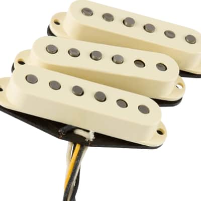 Fender Eric Johnson Signature Stratocaster Single Coil Pickup Set, White image 7