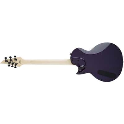 Jackson JS Series Monarkh SC JS22 Quilt Maple Guitar, Amaranth Fingerboard, Transparent Purple Burst image 2