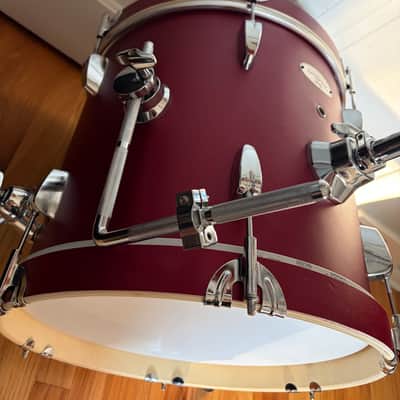 Pearl Midtown Bass Drum 16 x 14 - Matte Red image 8