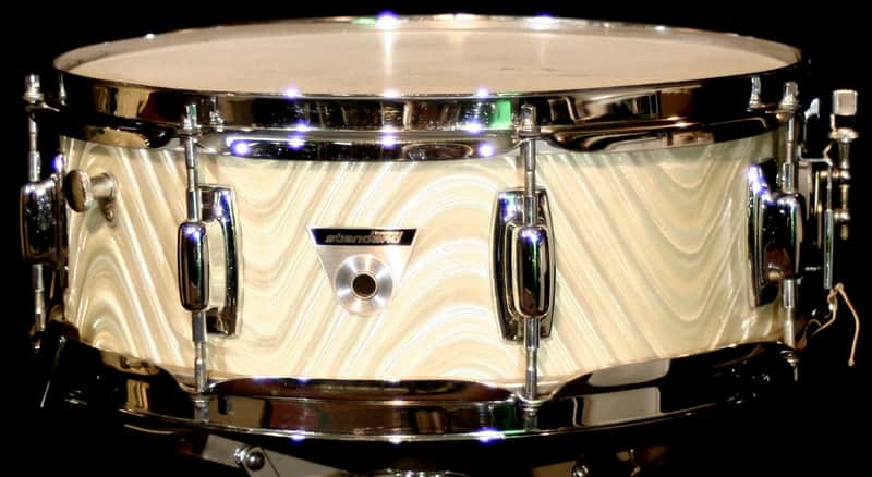 March 1971 Ludwig Standard snare drum in Silver Astro image 1