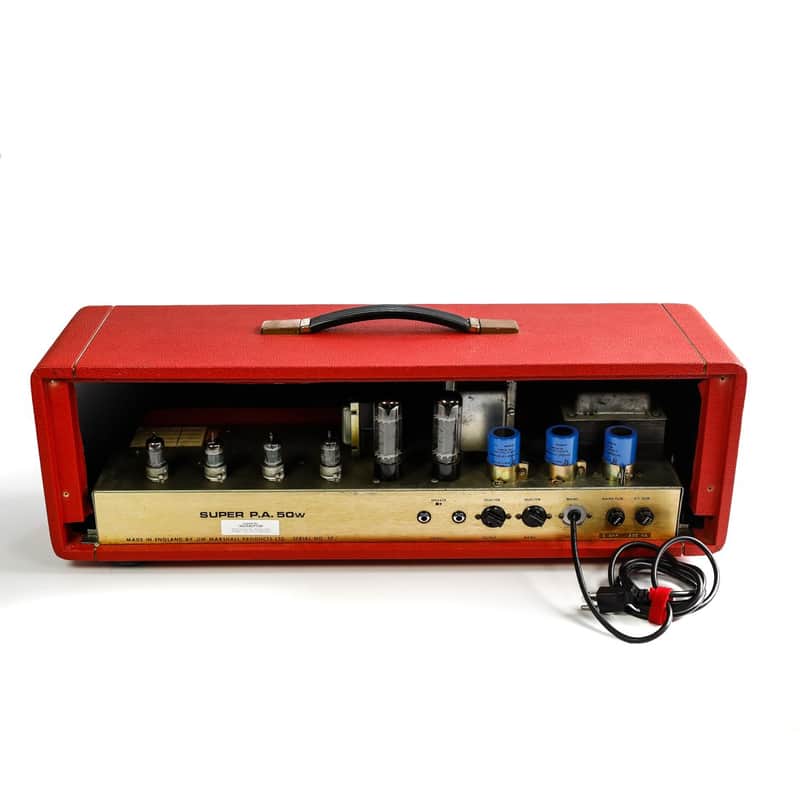 Marshall JMP 1963 Super PA 50 4-Channel 50-Watt Amp Head 1967 - 1975 image 2