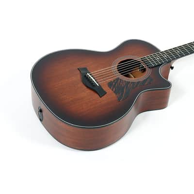 Taylor 324ce Baritone-6 Limited-Edition Grand Auditorium Acoustic-Electric Guitar Regular Shaded Edge Burst image 3