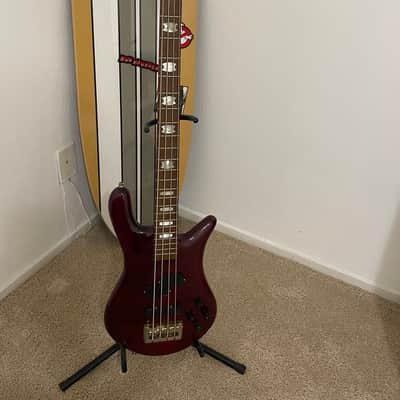 Spector NS-4CR owned by PJ Farley , Trixter, Fozzy, etc ? - Red wine quilted image 2