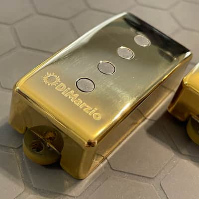 DiMarzio Sixties P Bass Pickup - Gold Cover - 60s Precision DP124 image 3