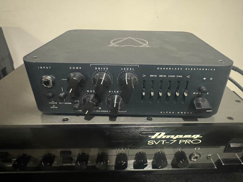Darkglass Electronics Alpha Omega 500 500-Watt Bass Amp Head 2020 - Present - Blue image 1