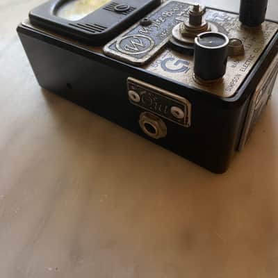 Wrought Iron Effects Wrought Iron Effects Wylie Germanium Boost (Rangemaster) 2018 - Black / Chrome image 4
