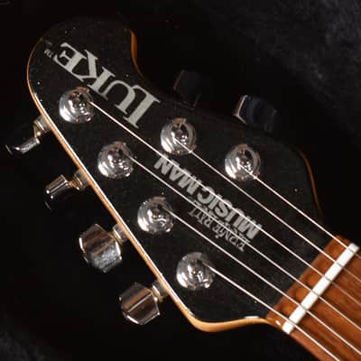 Music Man Luke HSS Black Sparkle - pick up manico Crossroad image 8