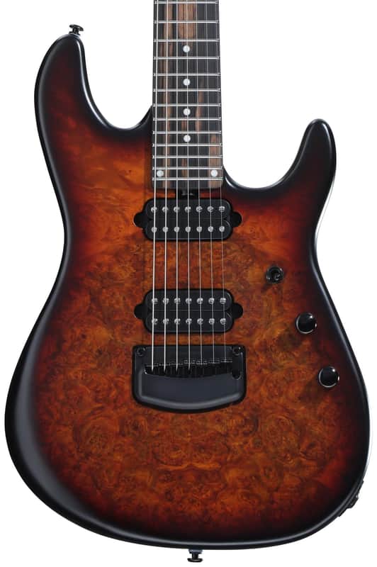 Ernie Ball Music Man Jason Richardson Signature Cutlass HT 7-string Electric Guitar - Venetian Red image 1