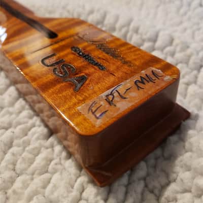 Extraordinary USA roasted 5A Plus,flame maple neck with monster flame maple head stock.Made to fit a Tele body # EPT-M11 image 5