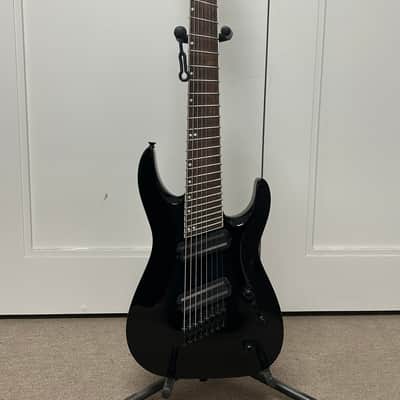 Jackson X Series SLAT8 MS Soloist Archtop 8 String Electric Multi Scale Guitar - Gloss Black image 1