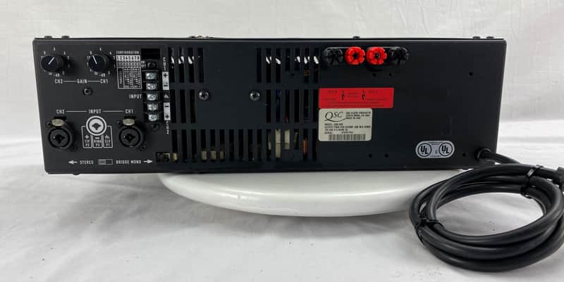 QSC USA 900 Professional Power Amplifier 2 Channel Amp | Reverb