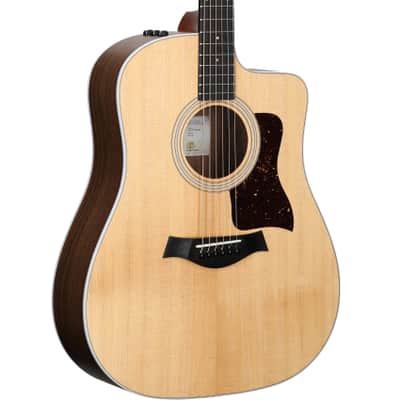 Taylor 210ce Dreadnought Acoustic-Electric Guitar (with Gig Bag) image 1