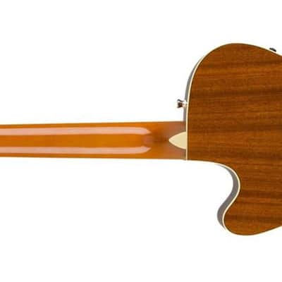 Fender FA-450CE Bass 4-String Acoustic-Electric Bass Guitar, Flame Maple Top, 3-Color Sunburst image 3