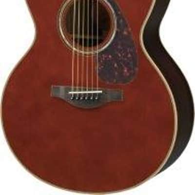 Yamaha Lj16 Dark Tinted Acoustic Guitar image 2