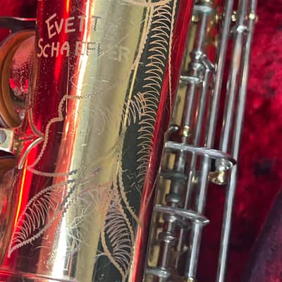 Vintage Evette and Schaeffer Alto Gold Lacquer image 6