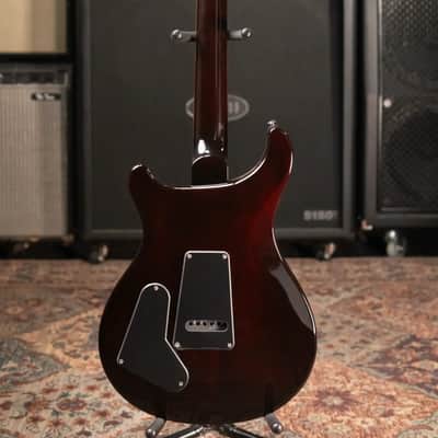 PRS SE Studio Electric Guitar - Orange Tiger Smokeburst with Gig Bag image 7