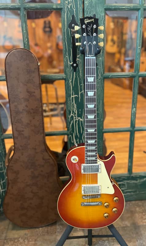 Gibson 1959 Les Paul Standard Reissue Ultra Light Aged Sunrise Teaburst w/ OHSC image 1