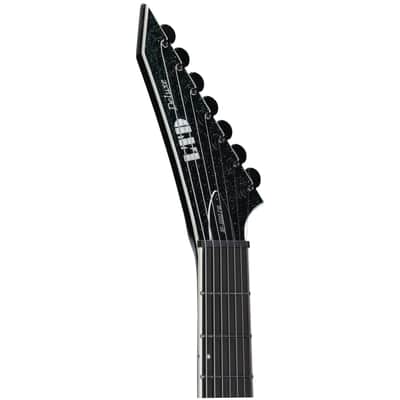 ESP LTD Deluxe M-1007 Baritone EverTune Electric Guitar, 7-String, Granite Sparkle image 7