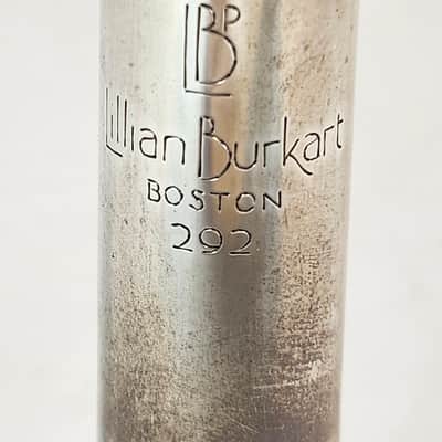 Lillian Burkart Handmade Sterling Silver Flute Headjoint #292 w/ Original Case – Boston, MA image 8