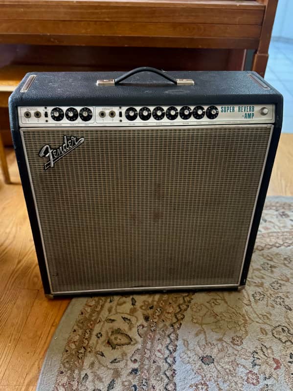 Vintage 1968 ‘Drip Edge’ Super Reverb *FREE SHIPPING or Pickup in Nashville* image 1