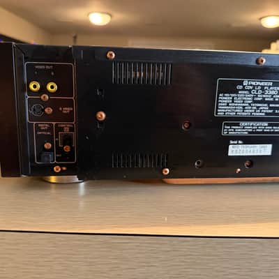 Vintage Pioneer CLD-3380 GREAT LaserDisc Player Vinyl Casing Near Mint Remote✅ image 13