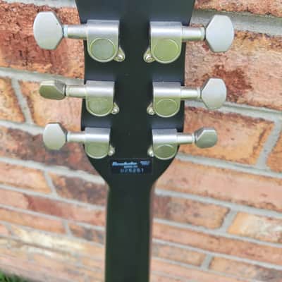 2002 Danelectro Model The Dano 63 Electric Guitar Black Great Player & Sound image 6