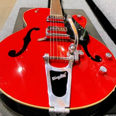 Gretsch 5129 Electromatic Hollowbody in Firebird Red w/ Case image 3
