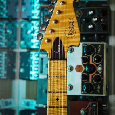 Knaggs Severn Trem SSS - Trans Turquoise Tier 2 image 4