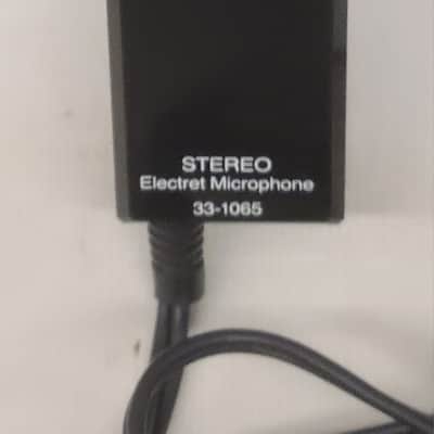 Vintage Realistic NOS Stereo Electret Condenser Microphone 33-1065 image 6