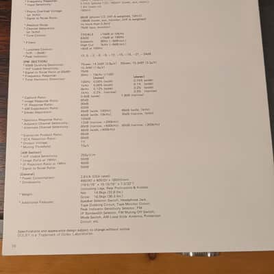 Luxman R-1070 Receiver ~ Collector Grade Single-Owner w' OEM Matching Serial Box & Manuals image 20