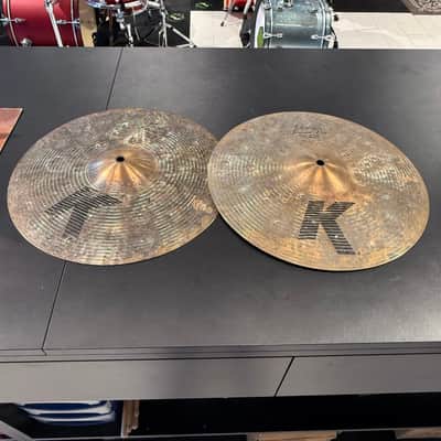 Zildjian 14" K Custom Special Dry Hi-Hat Cymbals (Pair) 2002 - Present - Traditional image 1