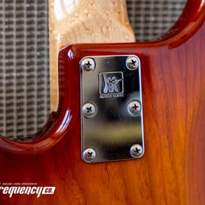 Ernie Ball Music Man Stingray 5 Bass with a Birdseye Maple Neck in Sunburst - 1991 image 17