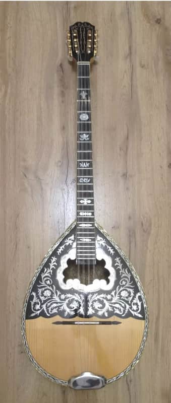 Greek Bouzouki & hardcase & pickup & 300 backing track with pdf scores 8 string image 1