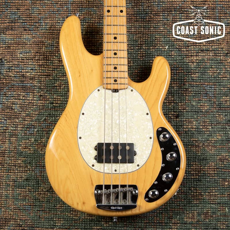 2003 Ernie Ball Music Man StingRay 4 H Bass Guitar, USA w/case image 1