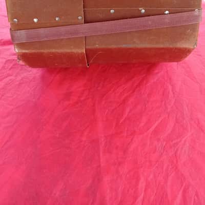 Rare Vintage Sonor Z 6012 Original Vulkanfiber Drum Case 12"x12" — Horst Link Era (Made in Germany) image 9