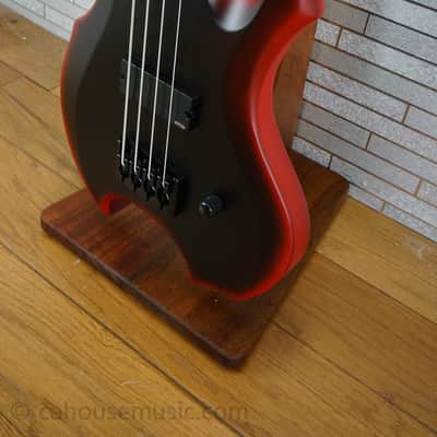 ESP LTD FL-4 Fred Leclercq Signature - Black Red Burst Satin image 7