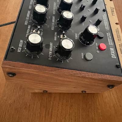 Moog DFAM Drummer From Another Mother Semi-Modular Analog Percussion Synthesizer 2018 - Present - Black/Wood image 3