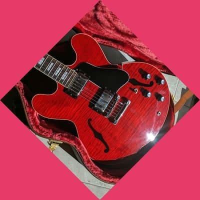 2022 Gibson ES-335 Figured Semi-Hollow with Block Inlays - Cherry image 1