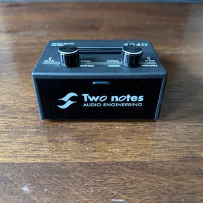 Two Notes OPUS Amp Sim / DynIR Engine 2023 - Present - Black imagen 3