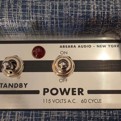 Supro 1624T Dual Tone Reissue 24-Watt 1x12" Guitar Combo Blue Rhino image 14