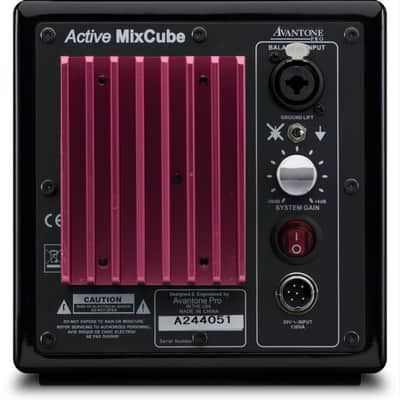Avantone MixCubes Active Black Paar - active studio monitor image 2