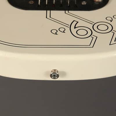 Supro 60 Guitar 1957 White image 20