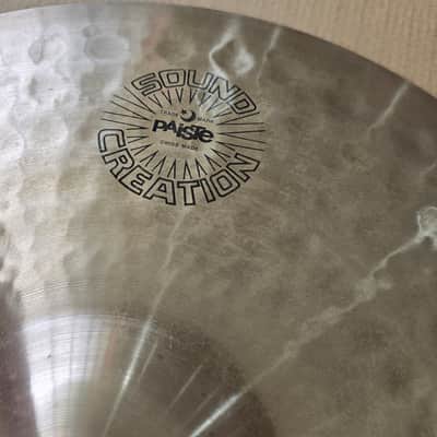 1980s Paiste 20" Sound Creation Bell Ride Black Label image 4