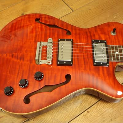 Knaggs Chena T3 Indian Red Hollowbody 2012 image 5