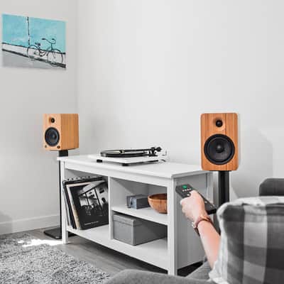 Kanto: SP32PL Speaker Stands for YU4 / YU6 / TUK (32" Height / Black / Pair) image 7