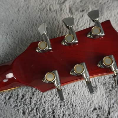 Aria Pro II Custom Single Cut Electric Guitar Cherry Sunburst MIJ image 19